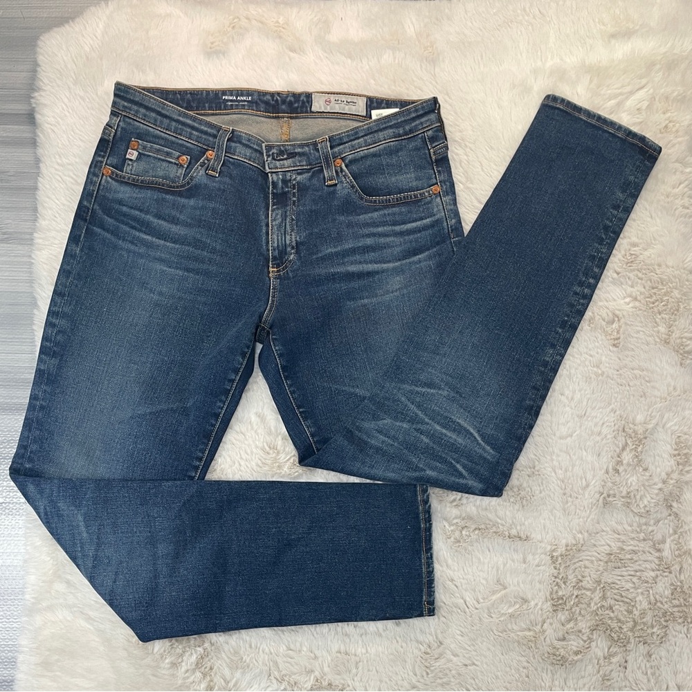 AG Adriano Goldschmied jeans size 26r Stevie ankle button up
